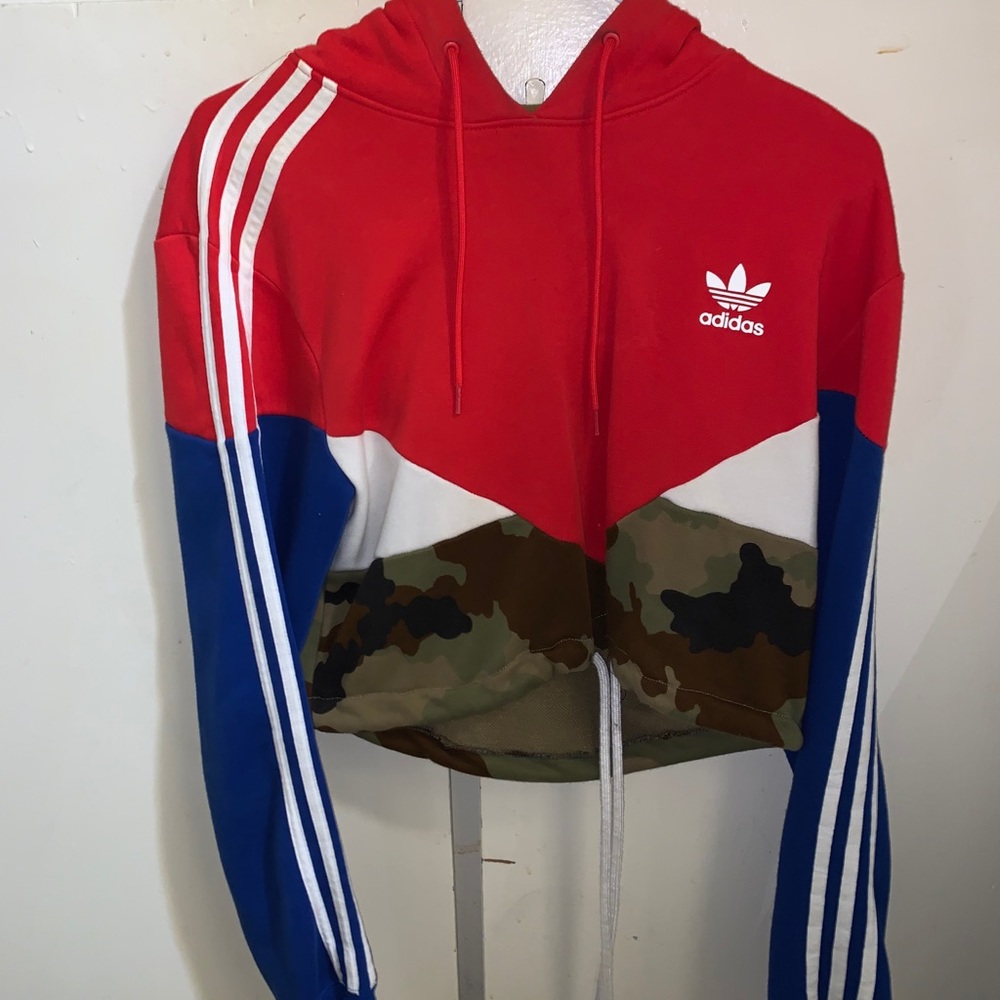 Custom adidas Crop sweater
